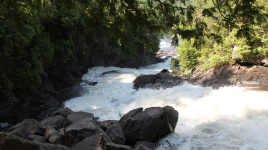 Oxtongue River - Ragged Falls Provincial Park